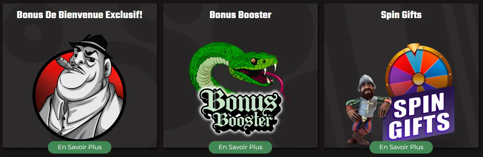 Programme de bonus du casino FatBoss